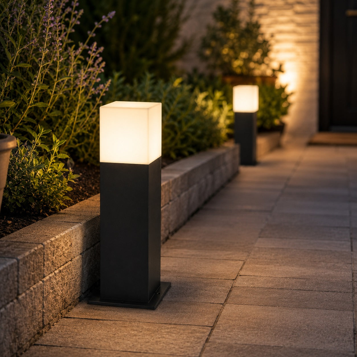 Trio HUDSON Outdoor Bollard Light 30 cm